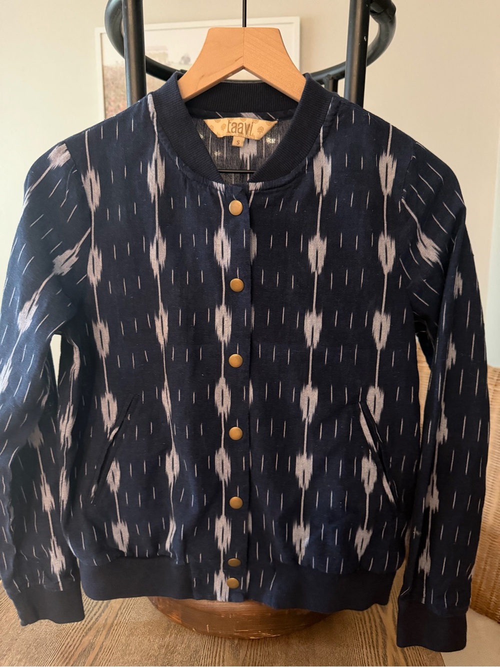 Navy boutique blue Bomber Jacket S